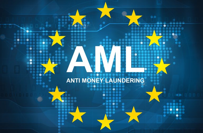 AML gegen Geldwäsche – Vektor Illustration