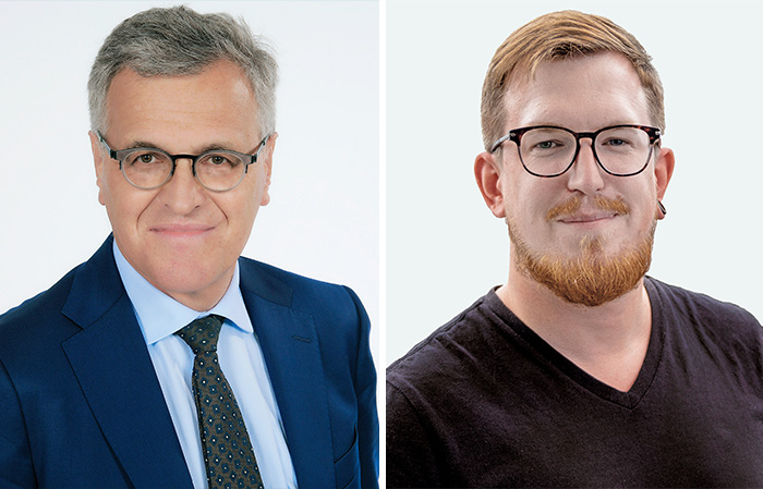Collage Statdverordnete CDU-Fraktion Frankfurt am Main Kevin Bornath und Dr. Thomas Dürbeck