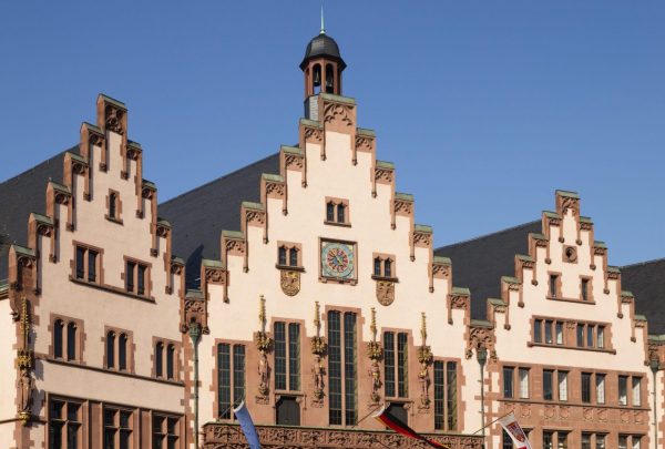 Römer, Rathaus, ehemalige Patrizierhäuser, Römerberg, Frankfurt am Main, Hessen, Deutschland, Europa | Verwendung weltweit, Keine Weitergabe an Wiederverkäufer.